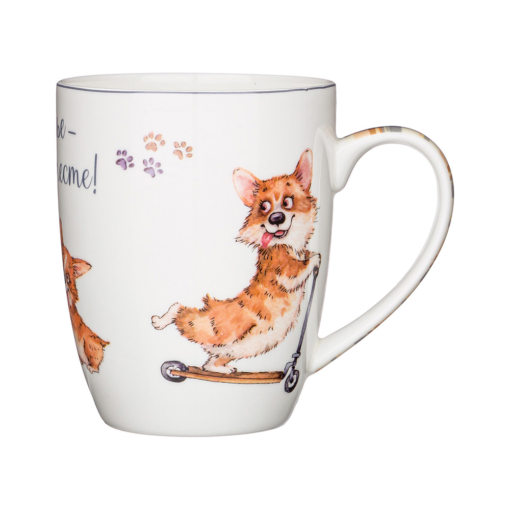 415-2178 Посуда фарфоровая Кружка "RENDEZVOUS" 400 мл Lefard 