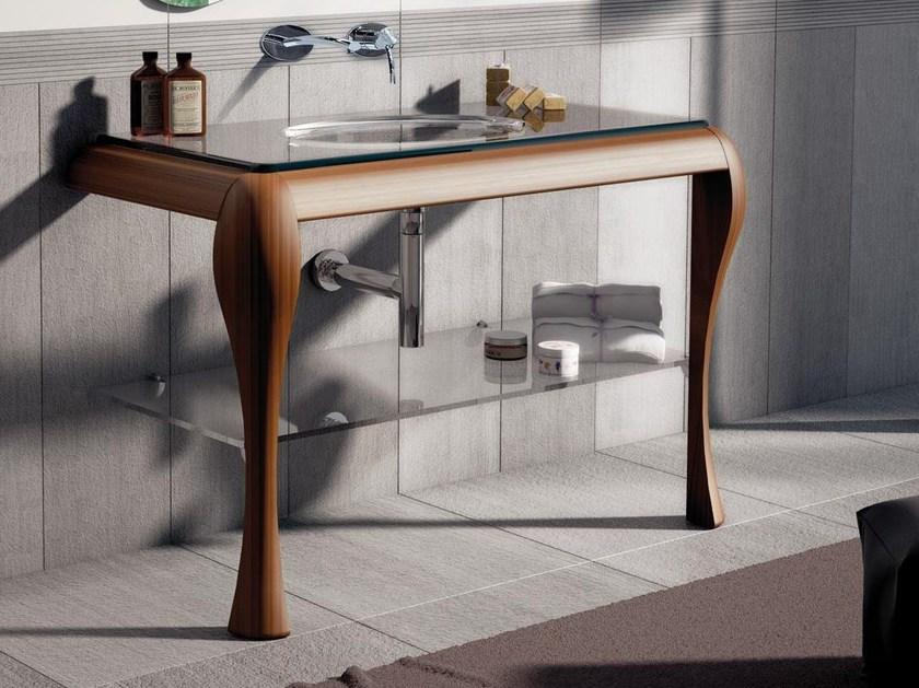 LASA IDEA Консоль под умывальник из ясеня Gaudì sun-id-1377202 - Вид №1