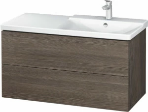 LC625205151 Тумбочка подвесная L-Cube #LC6252 1020 x 481 мм Сосна коричневая, декор