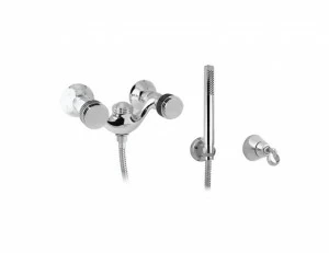 071419.HN0.00 Смеситель для душа с черным swarovski Золото 24К