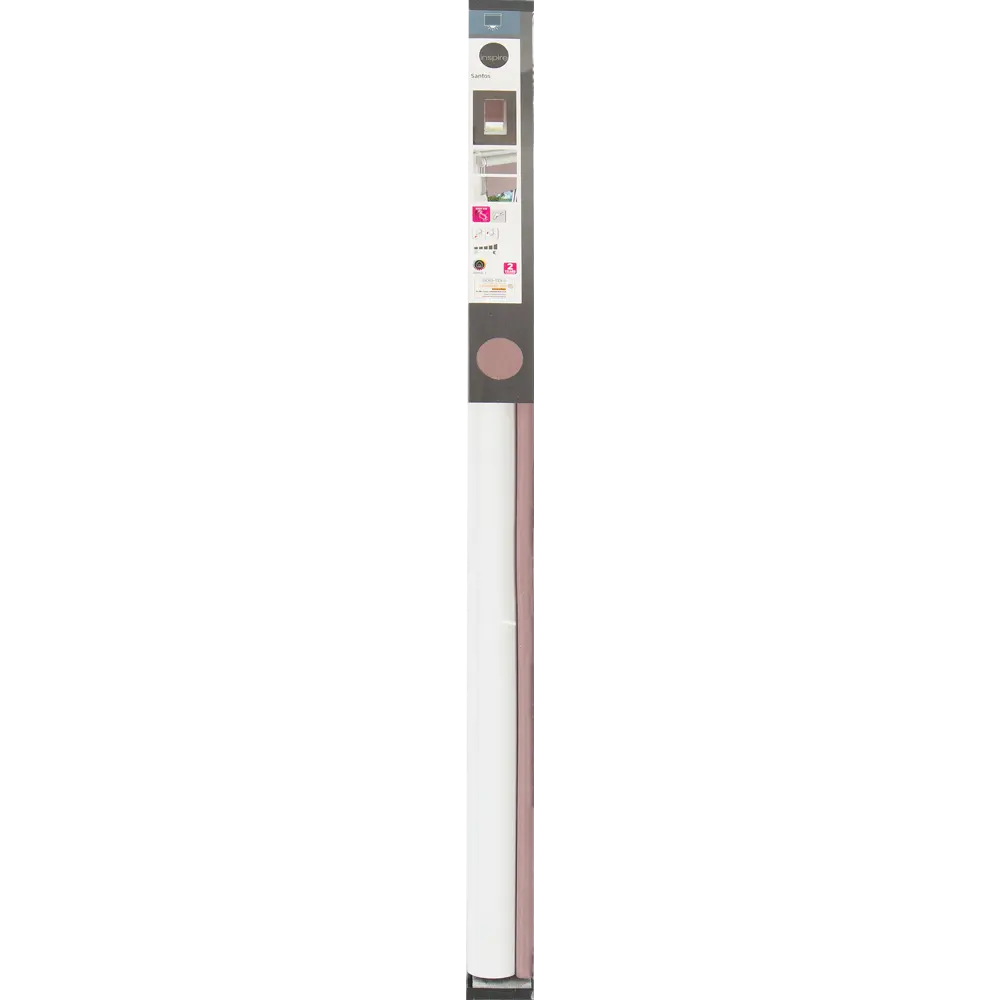 Штора рулонная блэкаут Inspire Santos 40x160 см сиреневая Santal 4 STLM-2153505 - Вид №9