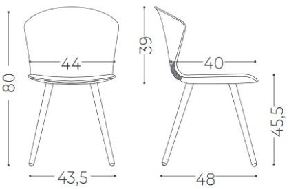 ACTIU Стул / стул для конференций Whass sun-id-1427790 - Вид №8