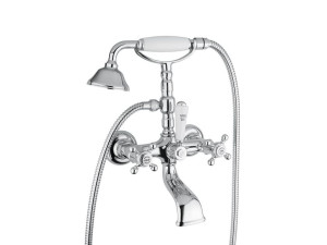 Набор для ванной из хромированной латуни