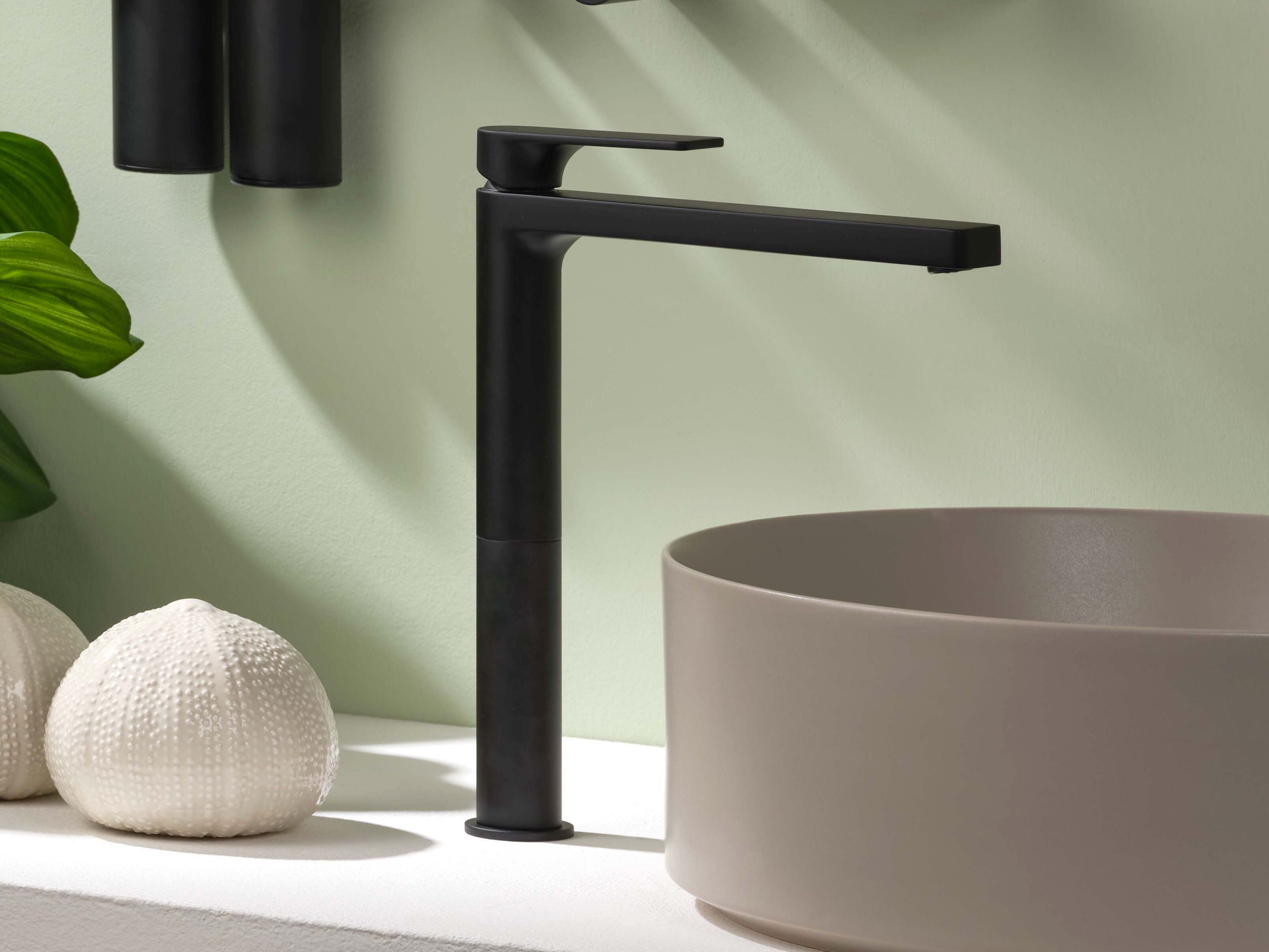 Высокий смеситель для раковины с одним отверстием Ritmonio горошек ARCH-00138245 - Вид №1