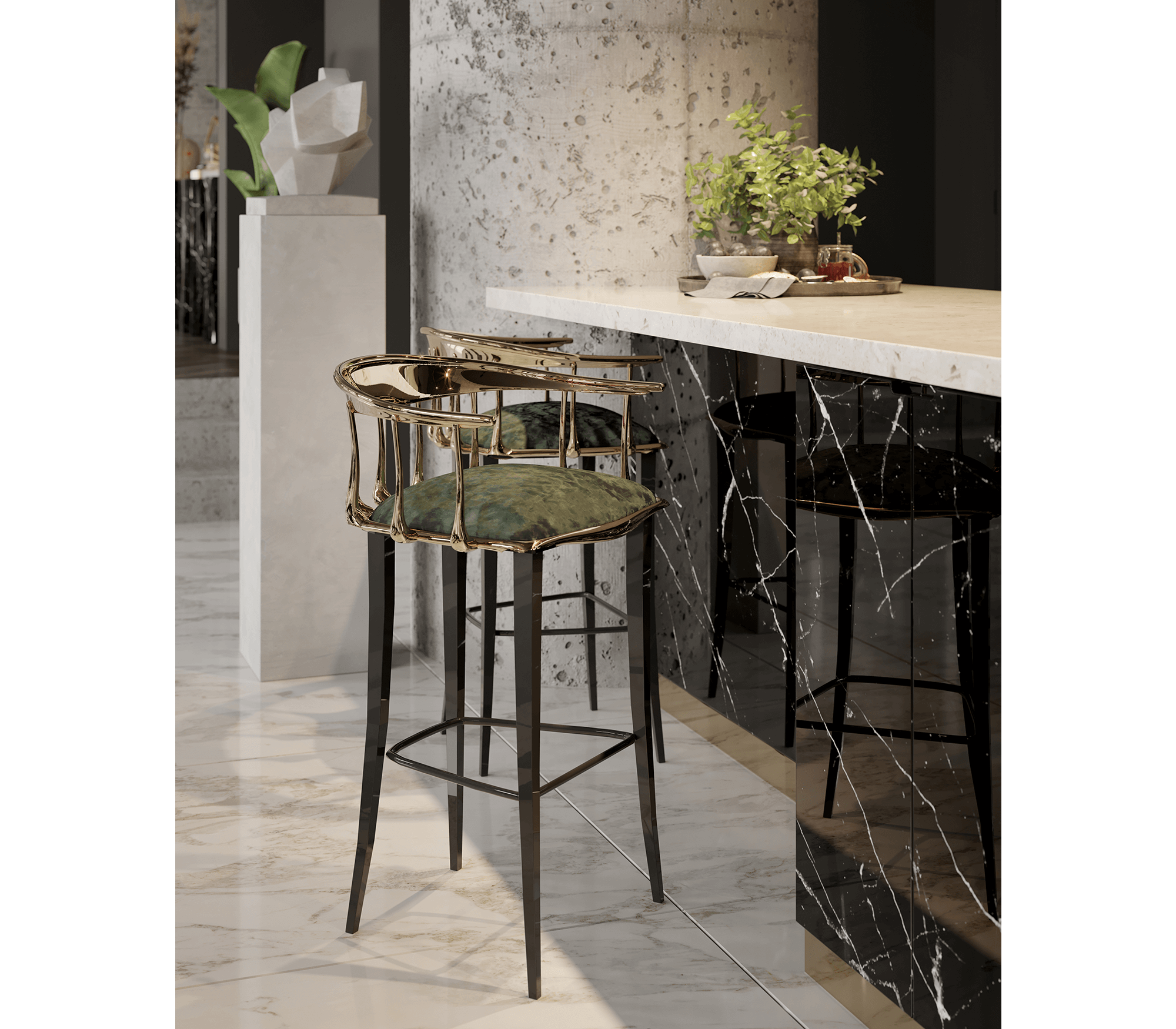 0-308 барный стул Nº 11 Boca Do Lobo  - Вид №6