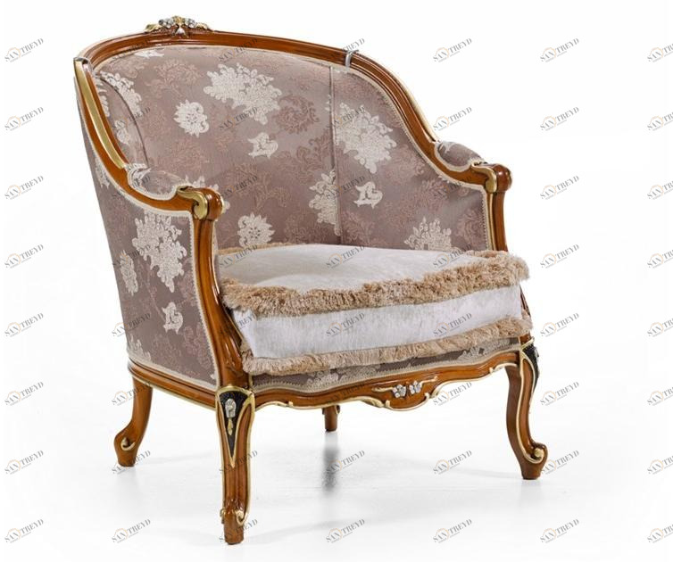 SCAPPINI & C Кресло из ткани с подлокотниками 35th anniversary Se 8310-a