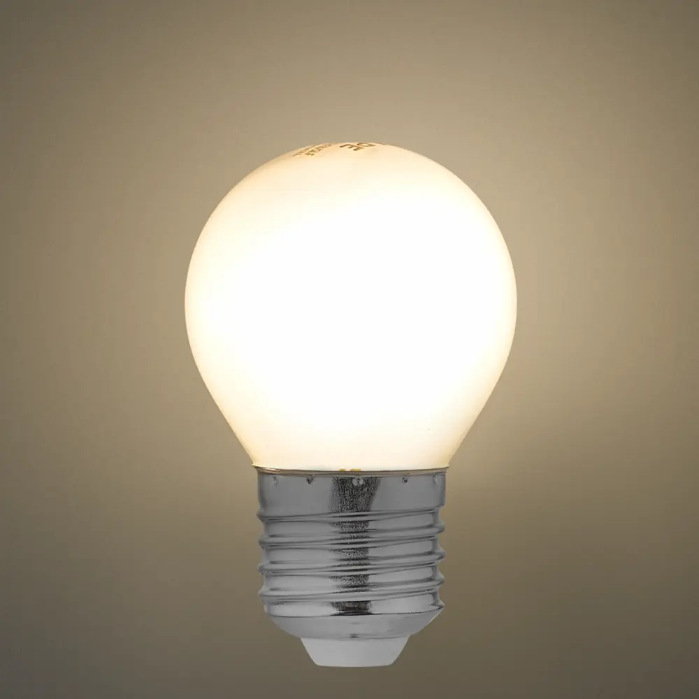 Светодиодная лампа Volpe Е27 шар матовая с регулировкой яркости 83668706 STLM-0043220 - Вид №2