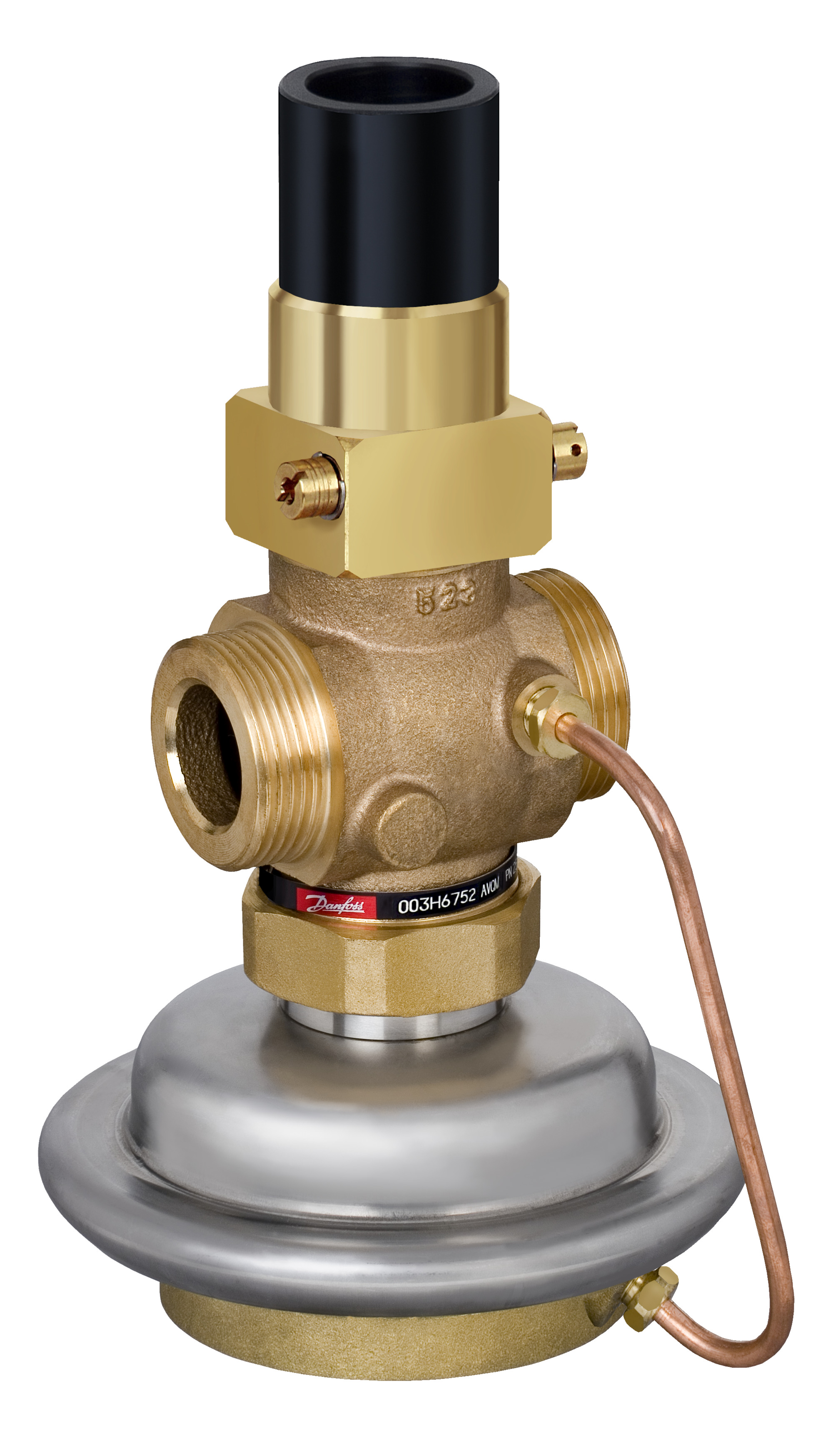 Danfoss Клапан регулирующий комбинированный AVQM с наружной резьбой или фланцевый Комб. р-рAVQM PN25 20/6,3//0,2/резьб. 003H6751  - Вид №41