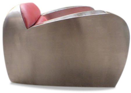ICI ET LÀ Кресло из нержавеющей стали Handmade metal furniture by ici et là Sff01 - Вид №4
