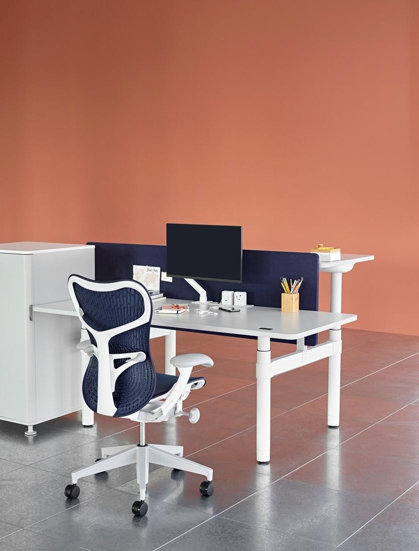 Herman Miller Эргономичное вращающееся офисное кресло из ткани бабочки Mirra 2 sun-id-1478862 - Вид №8