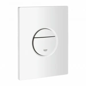 Панель смыва для унитаза GROHE Nova Cosmopolitan (3 режима смыва), альпин-белый (38765SH0)