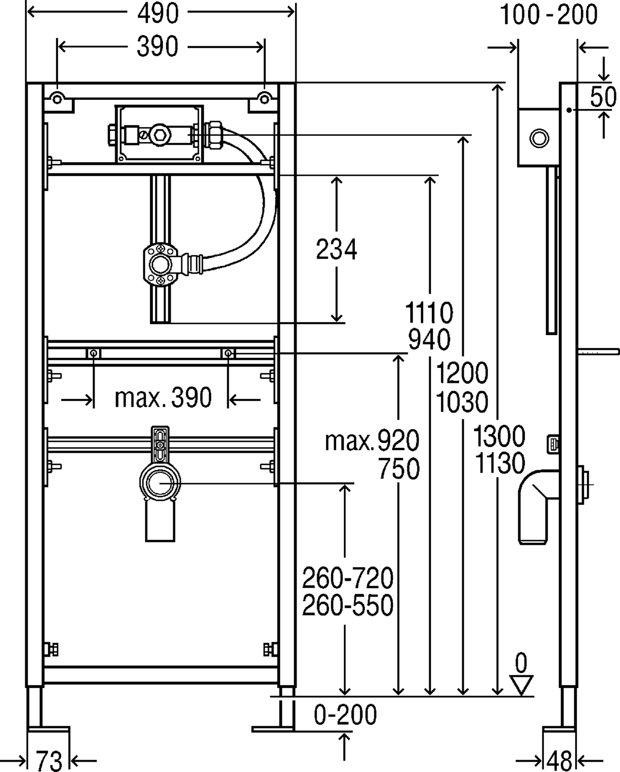 Системная техника  Viega Eco Plus  Элементы для писсуаров VIEGA 611 934 Модель 8164.5 Santreyd  - Вид №2