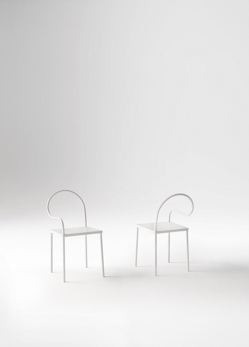 Desalto Металлический стул с открытой спинкой Softer than steel sun-id-1427691 - Вид №1