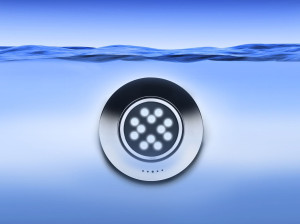 Светодиодная лампа для дайвинга с системой RGB для фонтанов