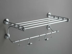 BLEU PROVENCE Держатель для полотенец / полка для ванной из латуни Accessori complementari Ab223