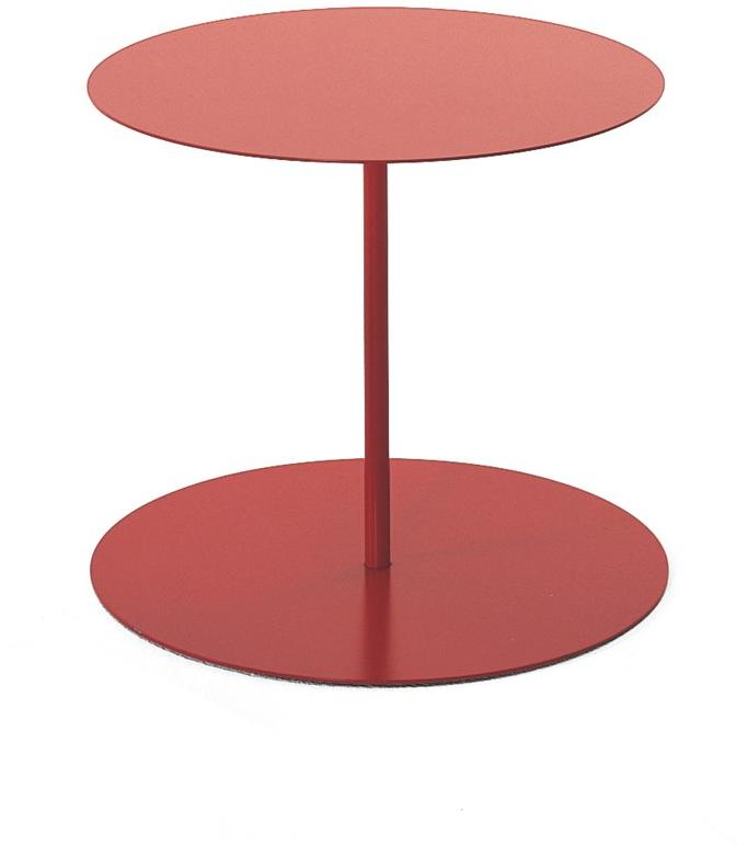 Cappellini Съемный круглый стол из листового металла Gong Gg_1 - Вид №1