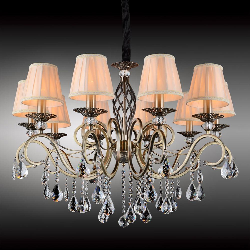 Подвесная люстра Omnilux Belluno OML-79113-10 OMNILUX ДИЗАЙНЕРСКИЕ, BELLUNO 187723 Кремовый  - Вид №1