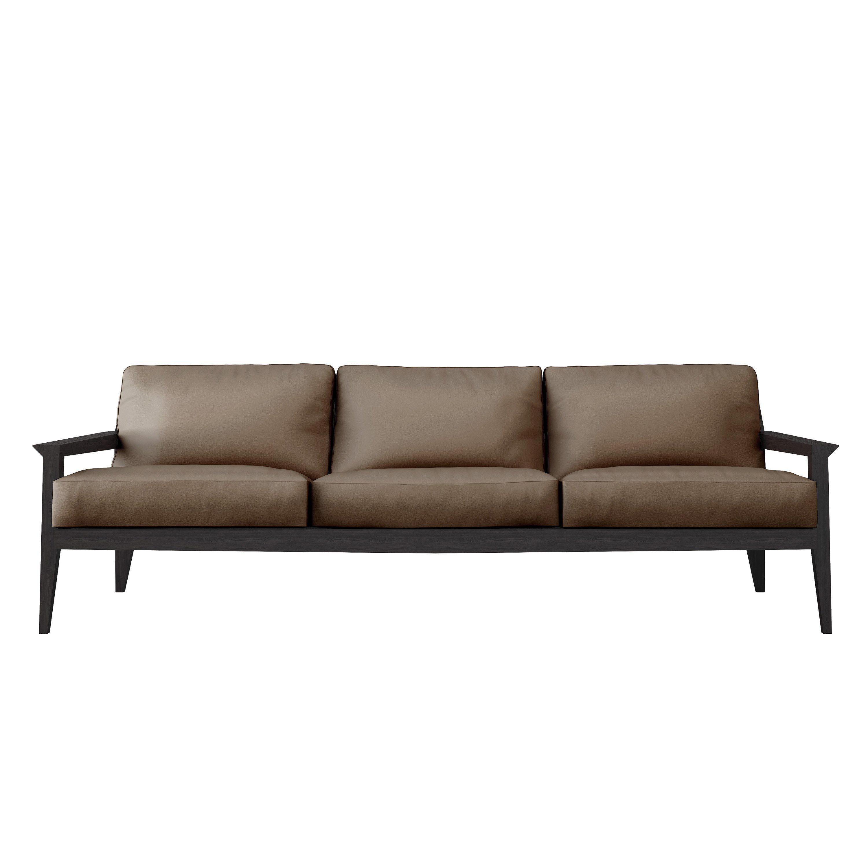 3-местный кожаный диван Case Stanley ARCH-00103406 - Вид №30