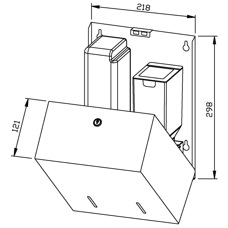727721 Комбинированное мыло/дезинфицирующее средство WP585-7 WAGNER_EWAR A-LINE Wagner Ewar  - Вид №1
