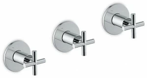 newform Встраиваемый смеситель для душа на 3 отверстия с переключателем Blink 70872e - 70972e