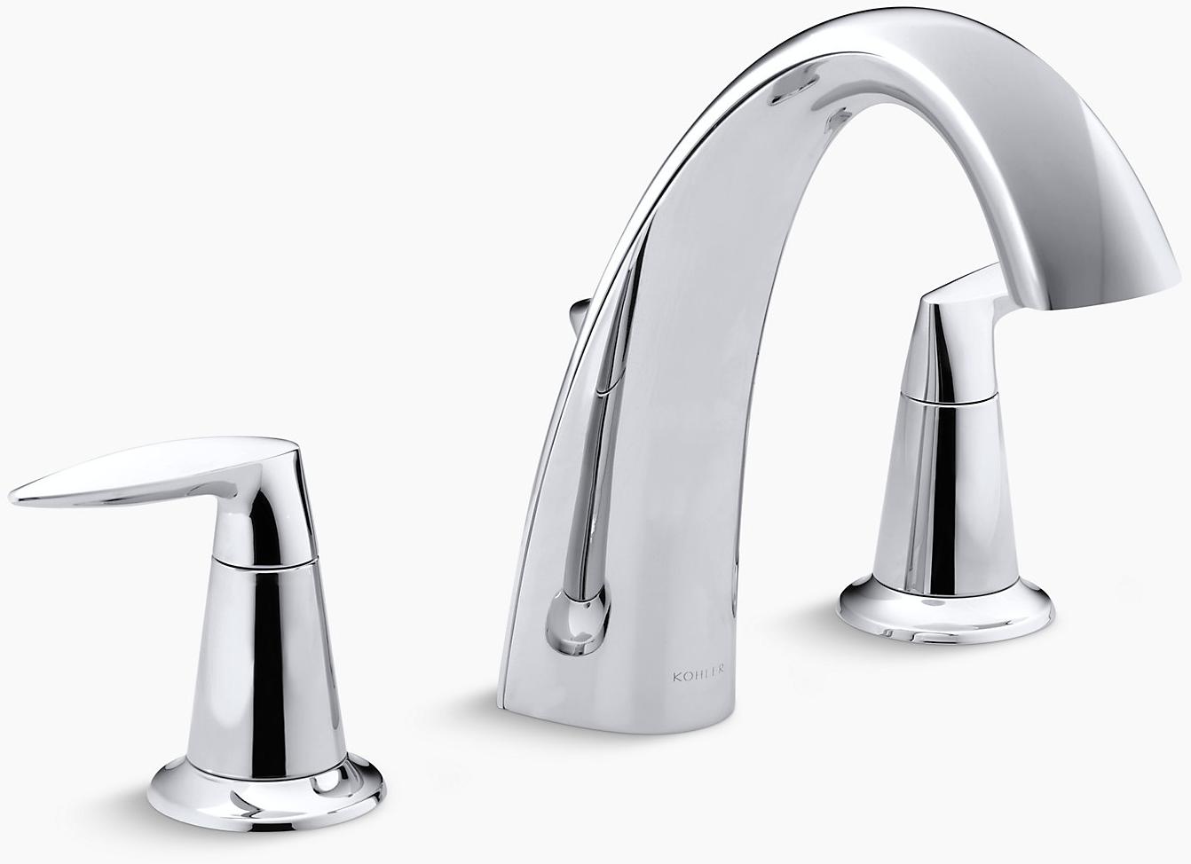 K-T45117-4-2BZ Смеситель KOHLER Натертая маслом бронза  - Вид №1