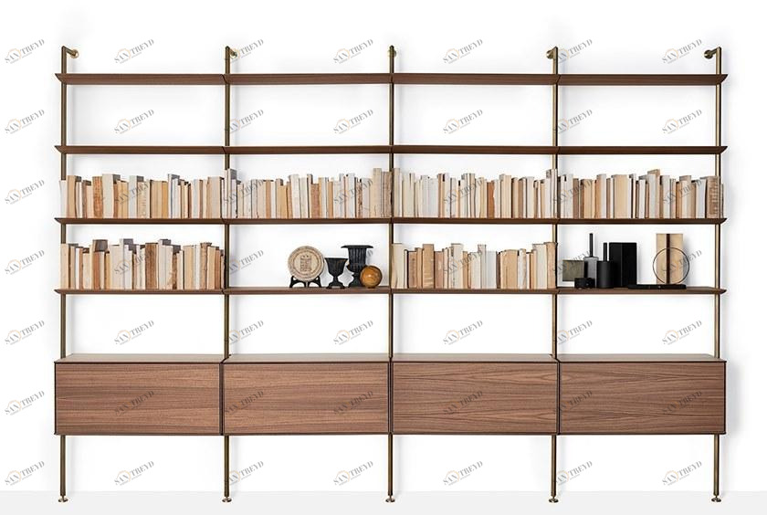 Living Divani Книжный шкаф с креплением от пола к потолку sun-id-1453219