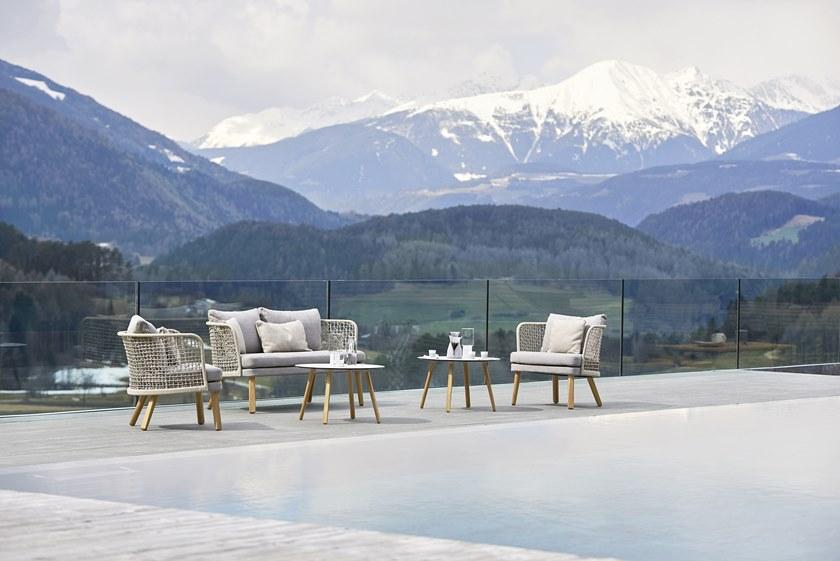 Varaschin Круглый журнальный столик из HPL Emma 236t - Вид №6