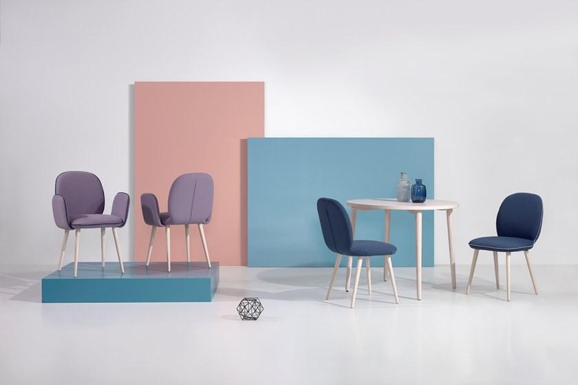 Fenabel Стул с обивкой и подлокотниками Bombom sun-id-1430999 - Вид №3