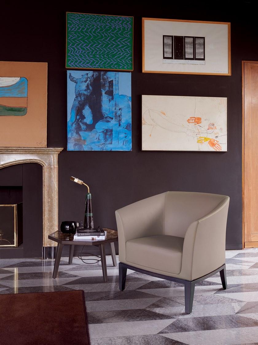 Potocco Восьмиугольный мраморный журнальный столик Otta 940/t - Вид №2