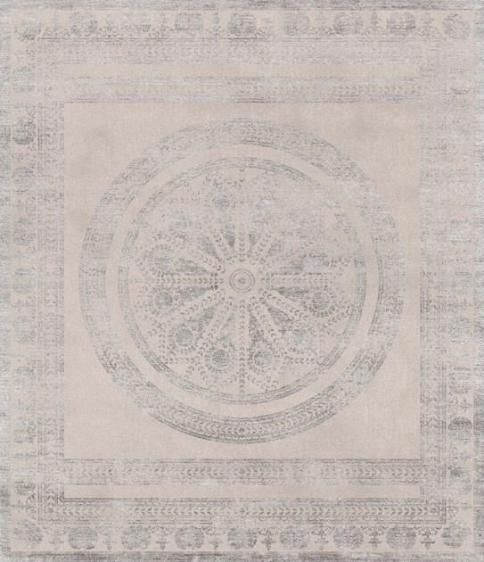 Un Tapis à Paris Прямоугольный коврик из лиоцелла с геометрическими мотивами Permanent sun-id-1401237 - Вид №1