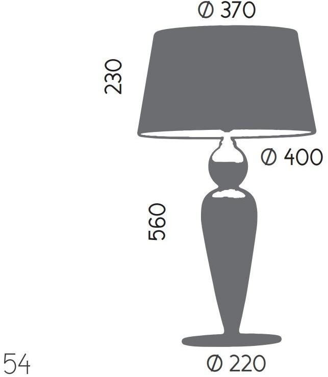 Aromas del Campo Настольная лампа из дерева с фиксированным кронштейном  S1044  - Вид №2