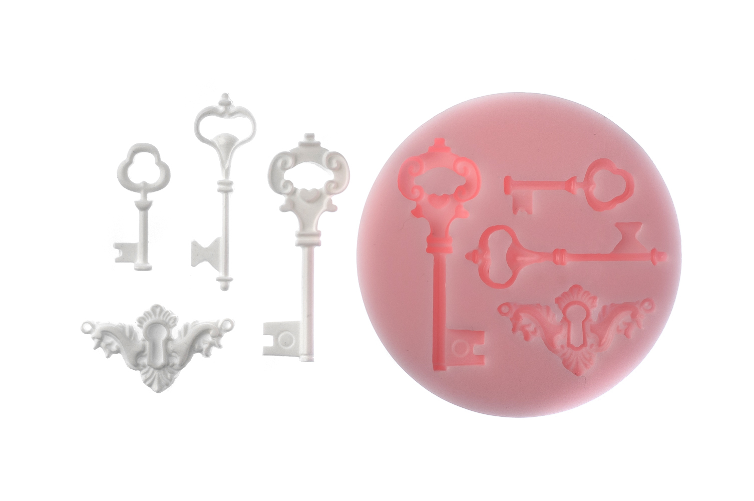 10489 Молд №1211 силикон Предметы, города, люди HobbyPage 