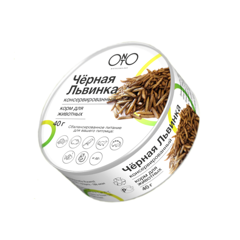 ПР0058876 Черная львинка консервированная , 40 г ONTO 