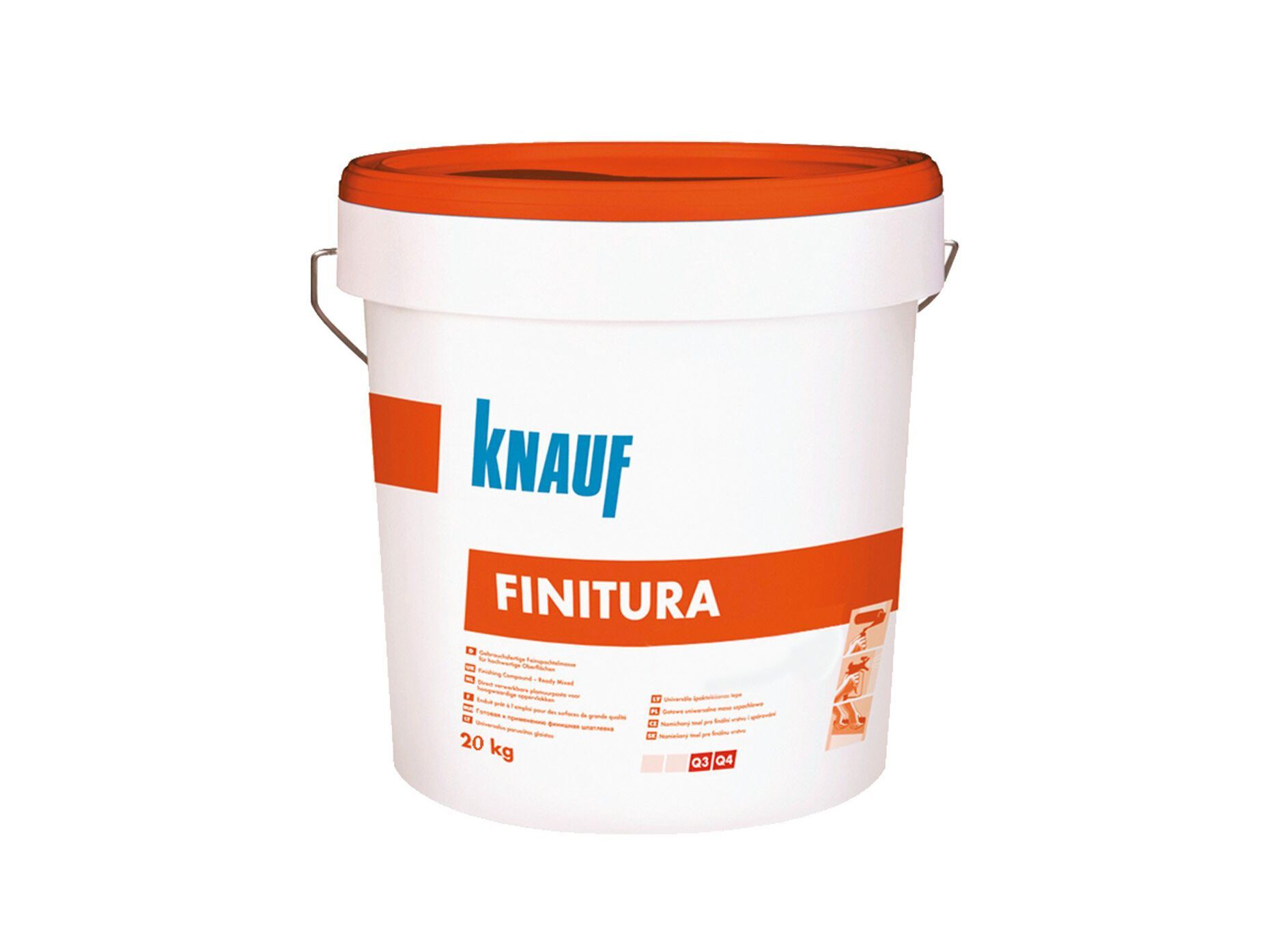 Готовая шпатлевка в пасте для бритья гипсокартонных плит Knauf Italia шпатлевки и цементные порошки для бритья ARCH-00104096 - Вид №1