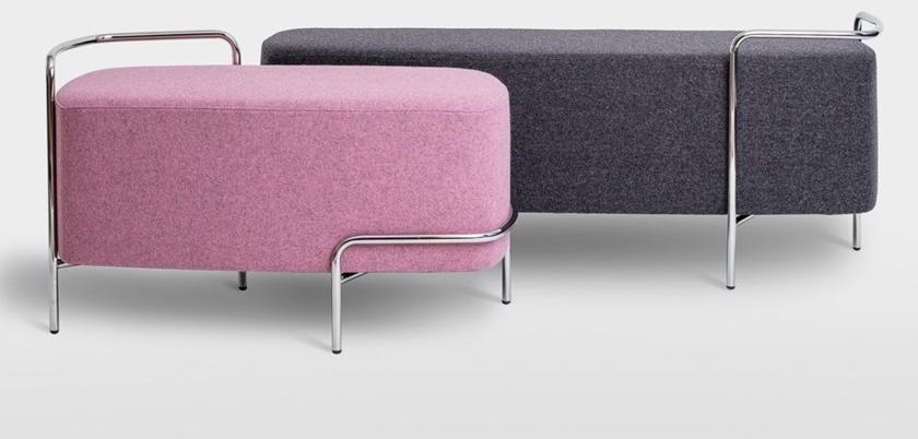 Real Piel Мягкая скамья из ткани sun-id-1455937 - Вид №6