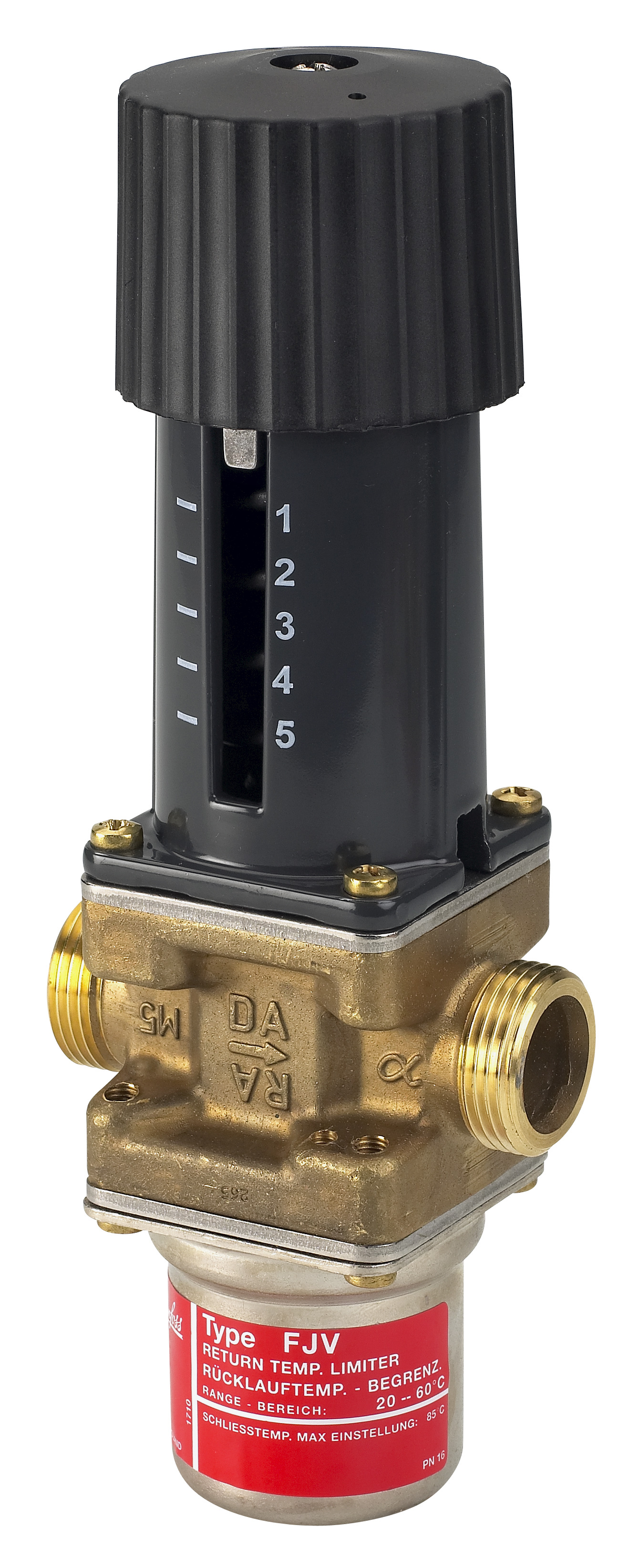 Danfoss Регулятор температуры (ограничитель температуры обратной воды) FJV FJV Ду 15 Ограничитель темп-ры 20-60оС 003N2250  - Вид №8