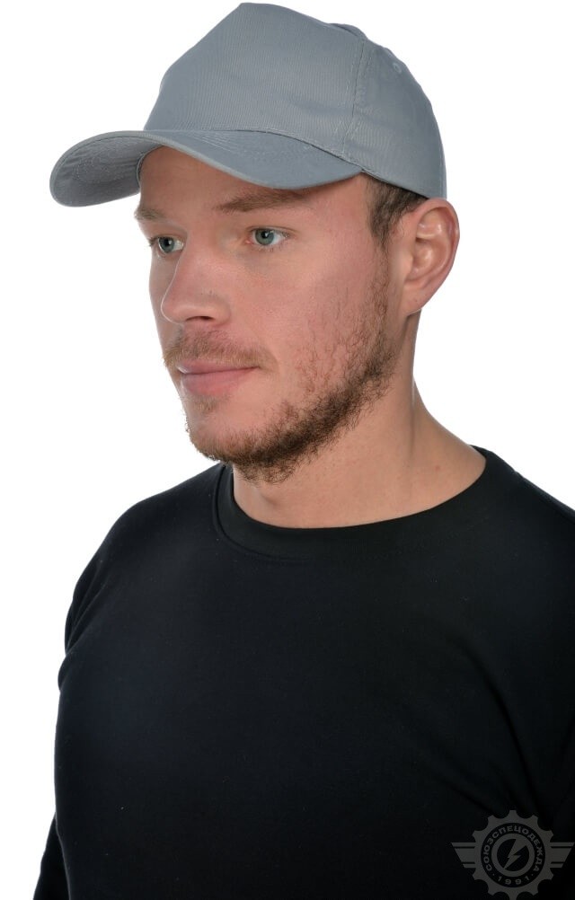 59356 Бейсболка серая  Головные уборы  размер Спецодежда  - Вид №2
