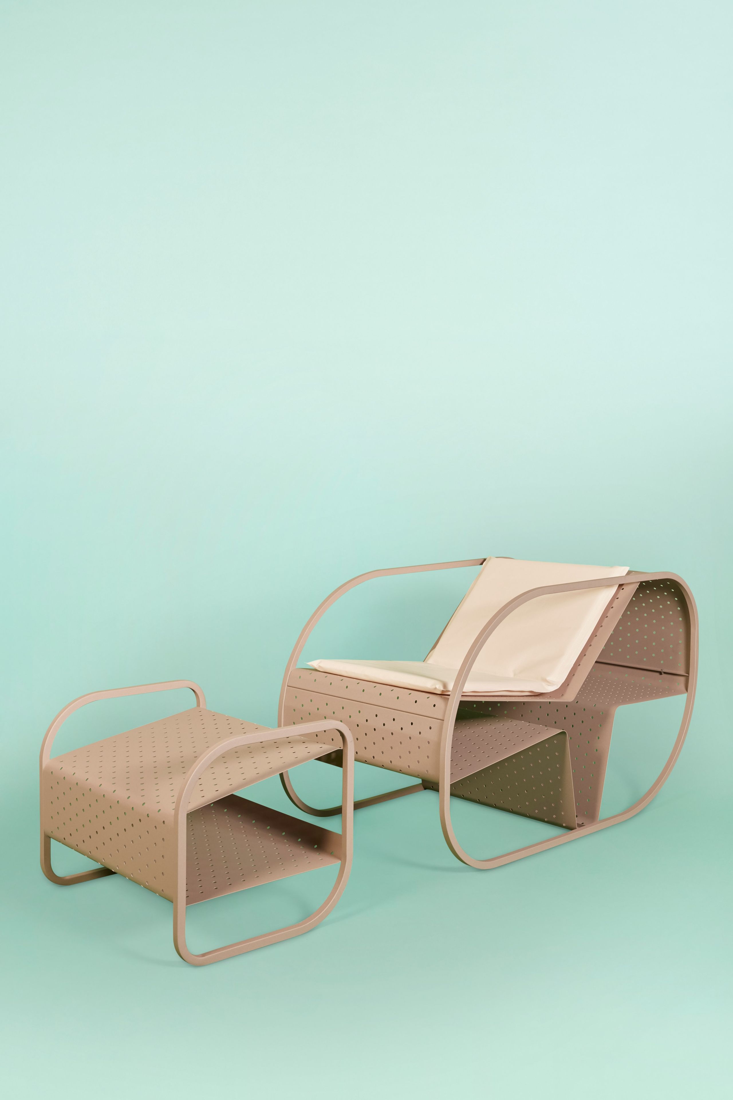 Металлическое кресло Giacopini Flip ARCH-00064739 - Вид №9