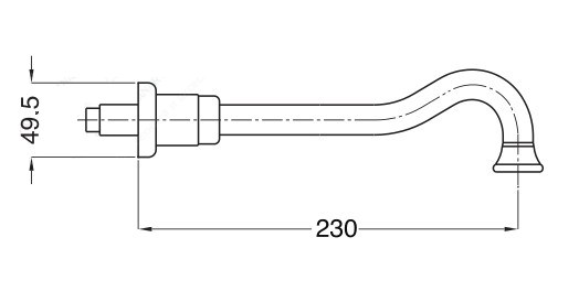 ML.RIC-19326.BR Излив Migliore Ricambi - Вид №1