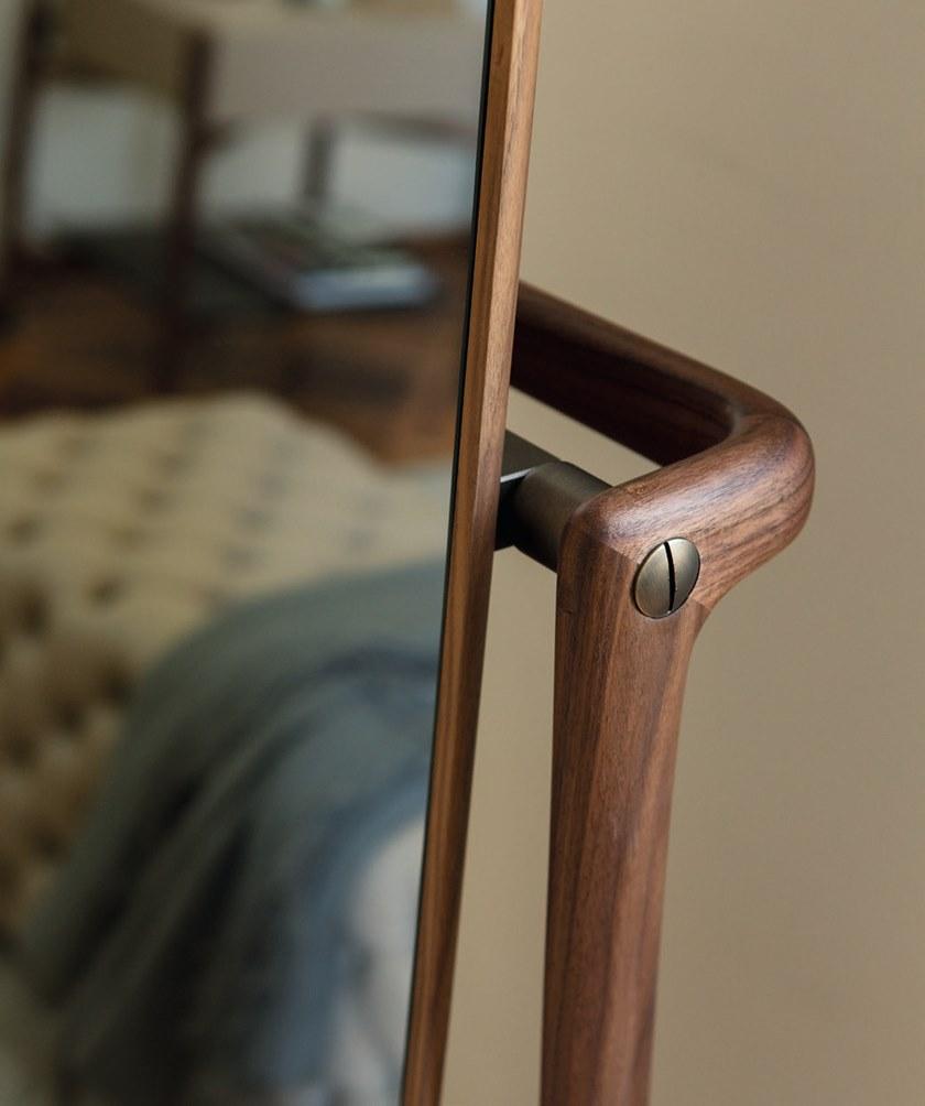 Porada Наклонное напольное зеркало из орехового дерева Iron sun-id-1451136 - Вид №2