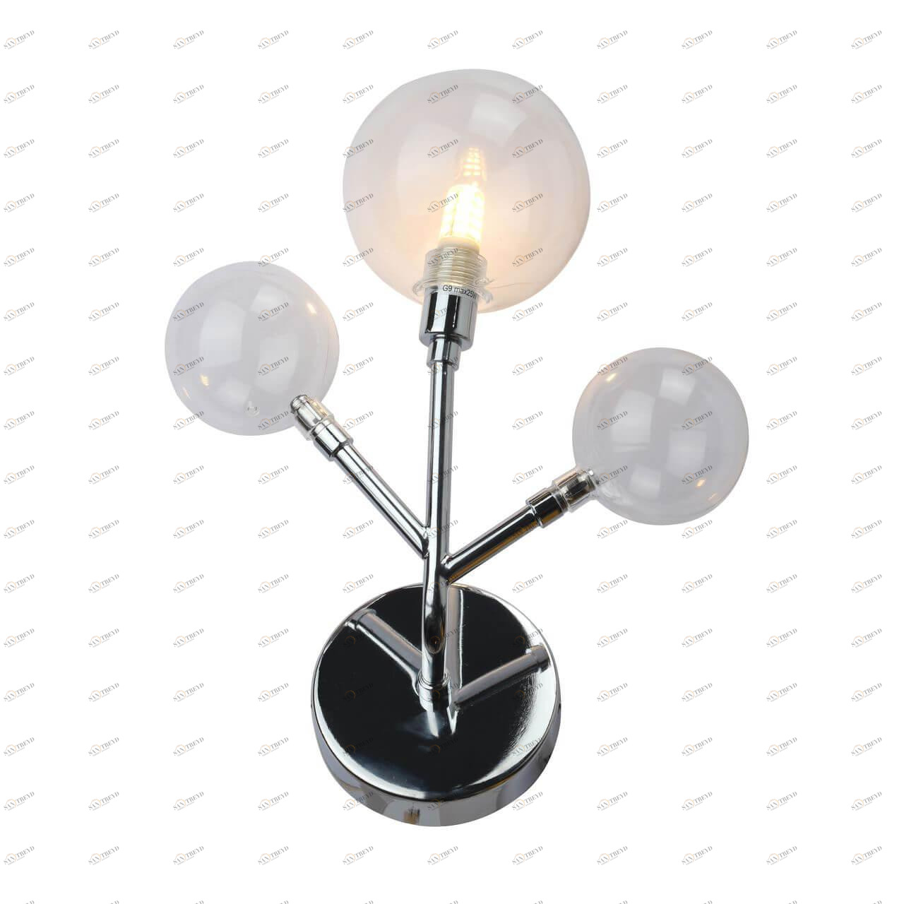 Бра галогеновое шампань Lash 2526-1W FAVOURITE LASH 00-3929564 Бежевый 