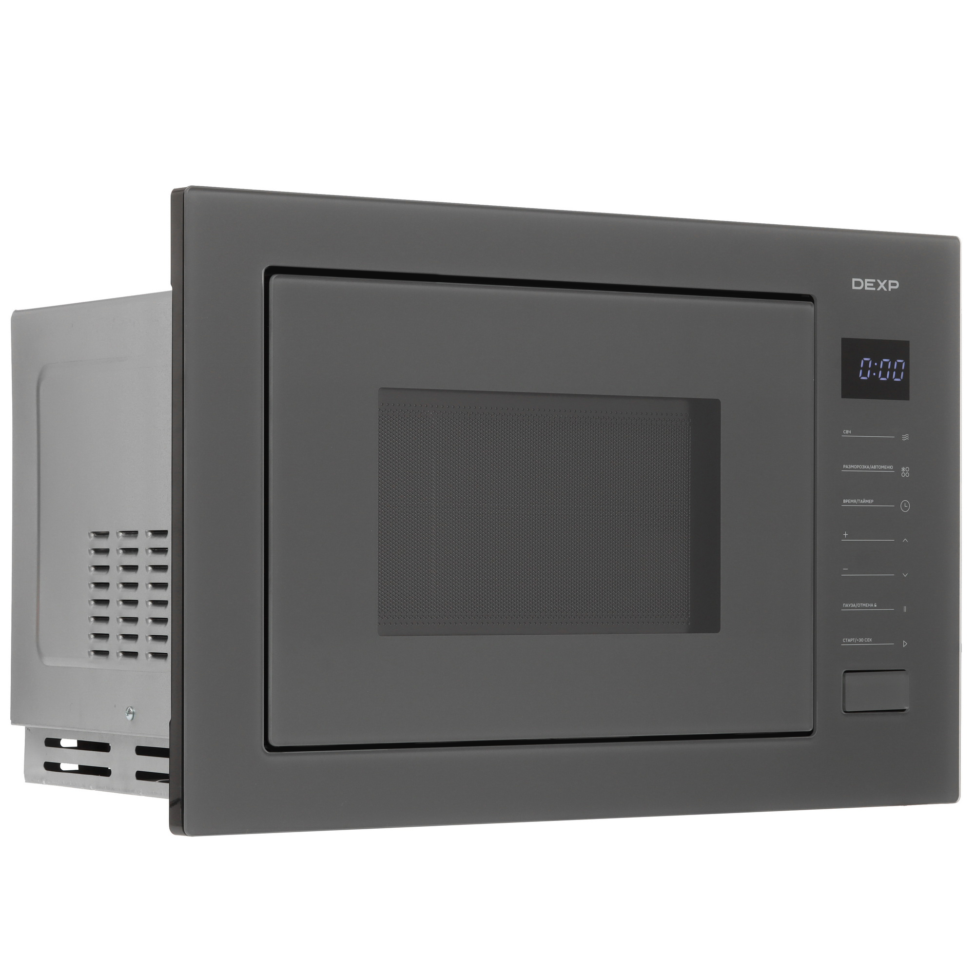 9202784 Встраиваемая микроволновая печь DEXP FD02 серый STDN-0077209 - Вид №1