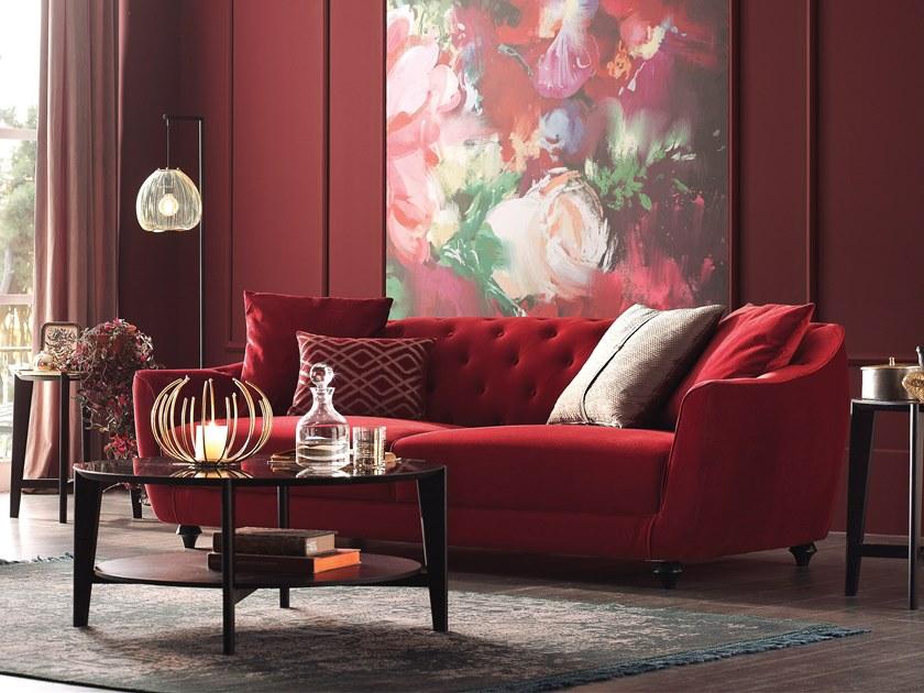 Enza Home 3-х местный тканевый диван Ottavia sun-id-1431205 - Вид №4