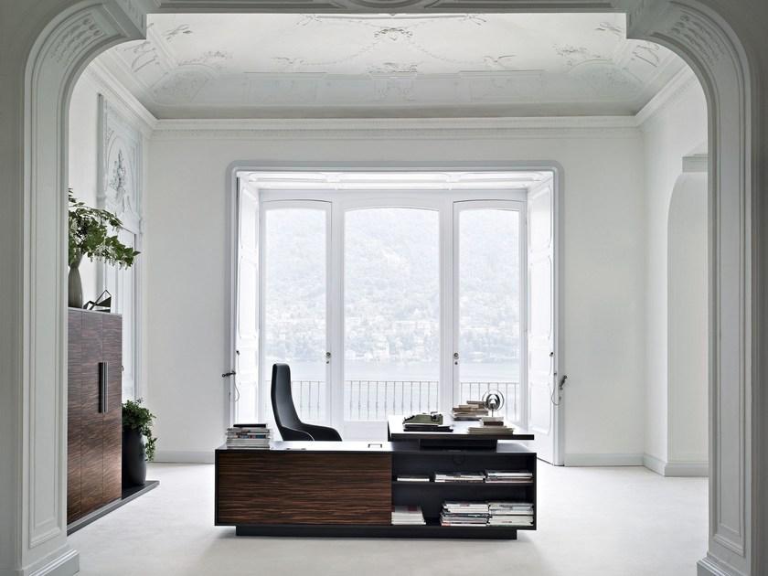 Sinetica Угловой модульный стол руководителя sun-id-1362500 - Вид №5