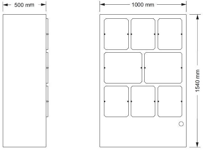 ENCHO ENCHEV - ETE Памятная бетонная стена  206  - Вид №2