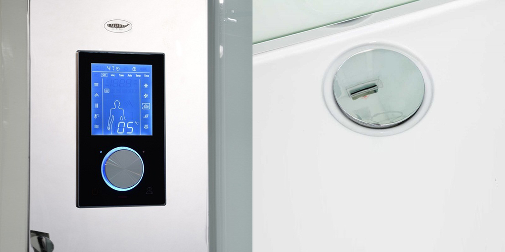 Душевая кабина премиального класса LIRA Lagard LIRA 100х100 lgd-li-100 - Вид №4