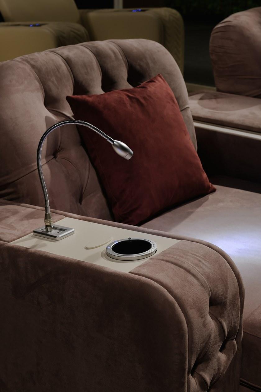 Vismara Design Кожаное сиденье для аудитории с регулируемой спинкой Luxury entertainment sun-id-1437031 - Вид №10