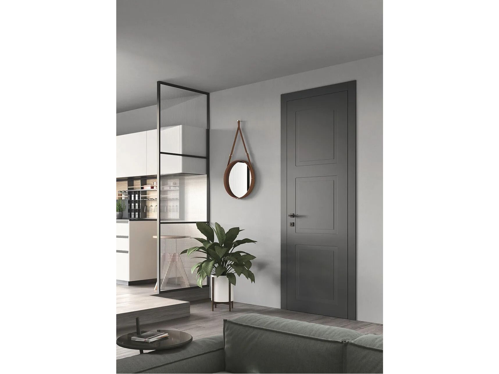 Распашная дверь с выдвижными петлями Venus Design Вера ARCH-00035778 - Вид №1