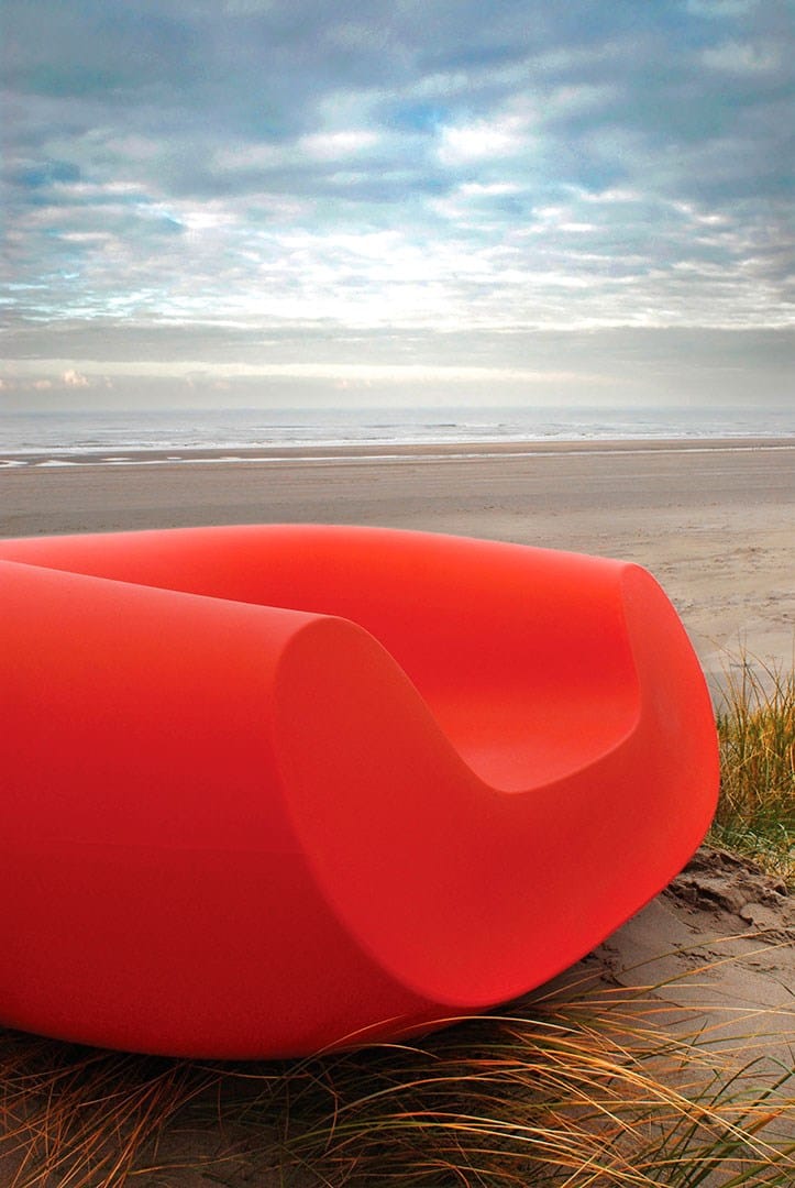 Кресло из полиэтилена с подлокотниками SLIDE Chubby ARCH-00020703 - Вид №9