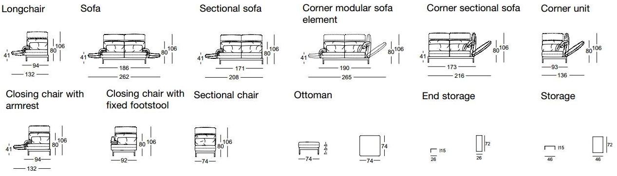 Rolf Benz Кресло из ткани Rolf benz 380 plura sun-id-1392400 - Вид №8